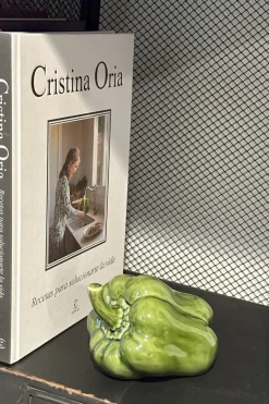 Cristina Oria Piezas Decorativas^Adorno Diseño Pimiento Verde