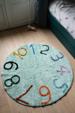 Cristina Oria Otros Textil|Minichef^Alfombra De Algodón Redonda Diseño Números