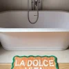 Cristina Oria Otros Textil^Alfombra De Baño Diseño "Dolce Vita"