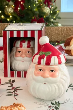 Cristina Oria Accesorios De Mesa^Azucarero Con Diseño De Papá Noel