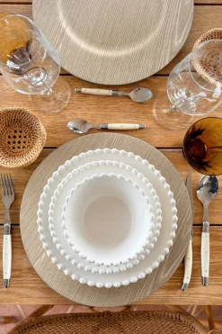 Cristina Oria Platos Y Bajoplatos^Bajoplato Con Acabado Efecto Madera