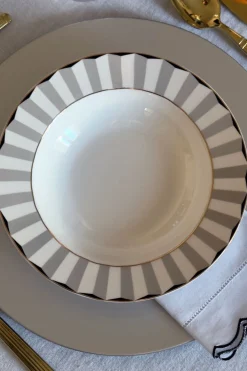 Cristina Oria Platos Y Bajoplatos^Bajoplato Plateado