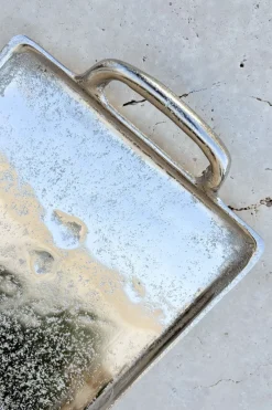 Cristina Oria Bandejas^Bandeja Alargada Plateada