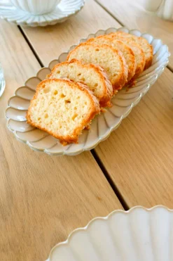 Cristina Oria Bandejas^Bandeja Blanca Flor Co