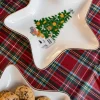 Cristina Oria Bandejas^Bandeja Con Diseño De Estrella De Navidad Co
