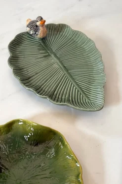 Cristina Oria Bandejas^Bandeja Con Diseño De Hoja Y Figura De Pato