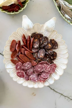 Cristina Oria Joyeros, Carteras Y Fundas|Piezas Decorativas^Bandeja Decorativa Blanca Flor Con Pájaros