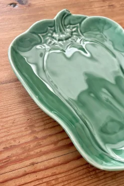 Cristina Oria Bandejas^Bandeja Diseño Pimiento Verde