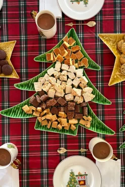 Cristina Oria Bandejas^Bandeja Diseño Árbol Verde