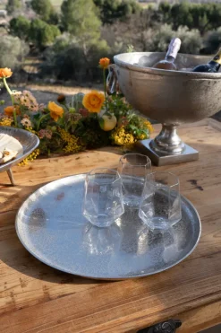 Cristina Oria Bandejas^Bandeja Plateada Redonda