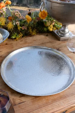 Cristina Oria Bandejas^Bandeja Plateada Redonda