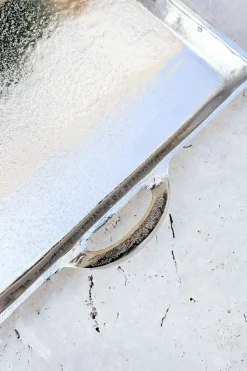 Cristina Oria Bandejas^Bandeja Rectangular Plateada