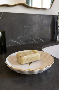 Cristina Oria Menaje Iniciales|Bandejas^Bandejas Con Borde Ondulado Iniciales