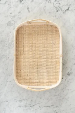 Cristina Oria Bandejas^Bandejas Rectangulares De Ratán