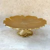Cristina Oria Accesorios De Mesa^Base Con Diseño De Flor Dorada Grande