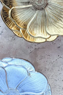 Cristina Oria Accesorios De Mesa^Base Con Diseño De Flor Dorada