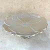 Cristina Oria Accesorios De Mesa^Base Con Diseño De Flor Plateada Grande