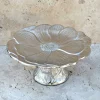 Cristina Oria Accesorios De Mesa^Base Con Diseño De Flor Plateada