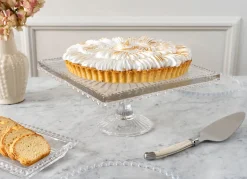 Cristina Oria Accesorios De Mesa^Base Cuadrada Cristal Bolitas