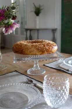 Cristina Oria Accesorios De Mesa^Base Cuadrada Cristal Bolitas