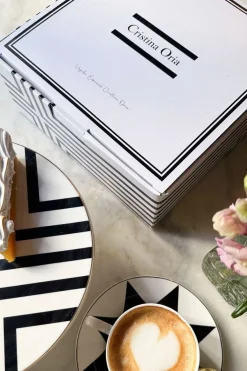 Cristina Oria Accesorios De Mesa^Base De Tarta Geométrica