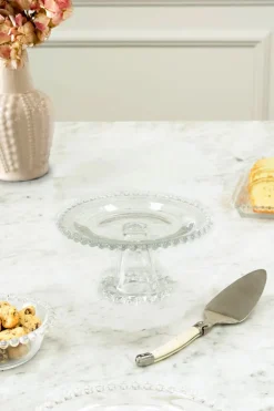 Cristina Oria Accesorios De Mesa^Base Redonda Cristal Bolitas