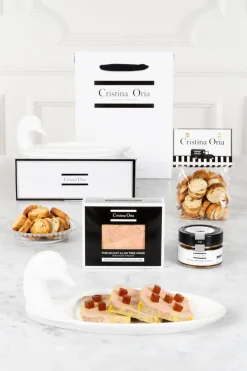 Cristina Oria Cajas Y Bolsas Gourmet|Cajas Y Bolsas Gourmet^Bolsa Especial Foie & Bandeja Pato