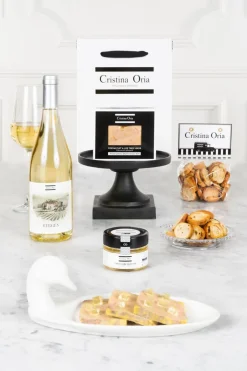 Cristina Oria Cajas Y Bolsas Gourmet|Cajas Y Bolsas Gourmet^Bolsa Especial Foie & Vino Moscatel