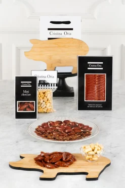 Cristina Oria Cajas Y Bolsas Gourmet|Cajas Y Bolsas Gourmet^Bolsa Especial Ibéricos & Tabla De Cerdo