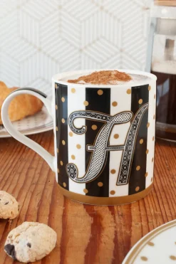 Cristina Oria Menaje Iniciales|Tazas Y Teteras^Bolsa Taza Iniciales & Bizcocho