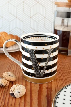 Cristina Oria Menaje Iniciales|Tazas Y Teteras^Bolsa Taza Iniciales & Bizcocho