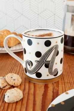 Cristina Oria Menaje Iniciales|Tazas Y Teteras^Bolsa Taza Iniciales & Galletas Sin Gluten