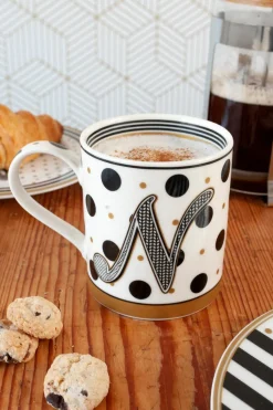 Cristina Oria Menaje Iniciales|Tazas Y Teteras^Bolsa Taza Iniciales & Galletas Sin Gluten