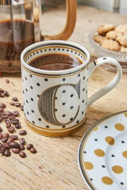 Cristina Oria Menaje Iniciales|Tazas Y Teteras^Bolsa Taza Iniciales & Galletas Sin Gluten