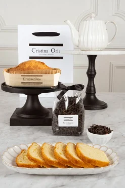 Cristina Oria Cajas Y Bolsas Gourmet|Cajas Y Bolsas Gourmet^Bolsa Tea Time & Tetera Blanca Flor