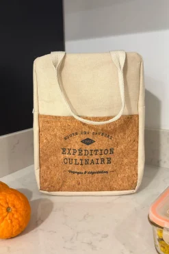 Cristina Oria Bolsos, Bolsas Y Neceseres|Para Llevar^Bolsa Térmica Con Efecto Corcho