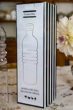 Cristina Oria Jarras Y Botellas^Botella De Cristal Con Figura Cactus