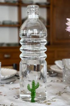 Cristina Oria Jarras Y Botellas^Botella De Cristal Con Figura Cactus