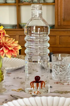 Cristina Oria Jarras Y Botellas^Botella De Cristal Con Figura Pulpo