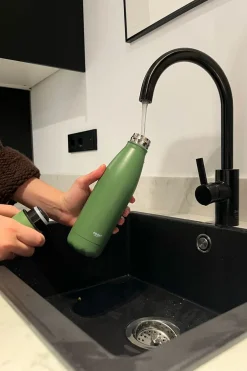 Cristina Oria Para Llevar|Jarras Y Botellas^Botella Térmica Con Doble Pared Verde