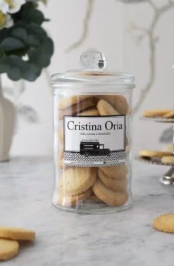 Cristina Oria Dulces Cristina Oria^Bretonas Tarro Cristal Grande 260G