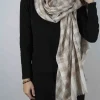 Cristina Oria Bufandas Y Pashminas^Bufanda De Cashmere Cuadros Grandes
