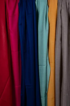 Cristina Oria Bufandas Y Pashminas^Bufanda De Lana Y Seda Marrón Topo