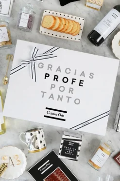 Cristina Oria Packaging Especial|Packaging Especial^Caja Blanca CO Pequeña Especial Profesores