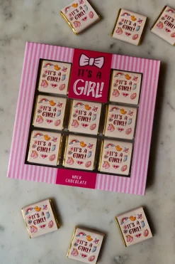 Cristina Oria Dulces Cristina Oria^Caja de chocolatinas "It´s a girl"
