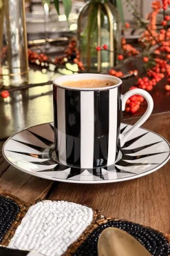 Cristina Oria Tazas Y Teteras^Caja De Regalo Tazas Y Platos Espresso Circus