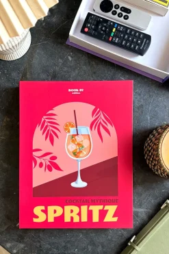 Cristina Oria Piezas Decorativas^Caja Decorativa Con Diseño De Libro De Cócteles