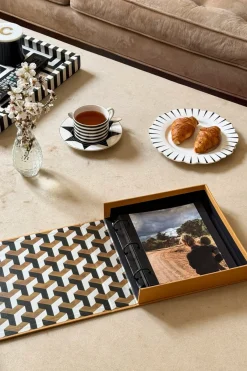 Cristina Oria Piezas Decorativas|Álbumes^Caja Decorativa Con Álbum Amarilla