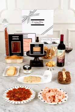 Cristina Oria Cajas Y Bolsas Gourmet|Cajas Y Bolsas Gourmet^Caja Foie, Ibéricos & Trufa