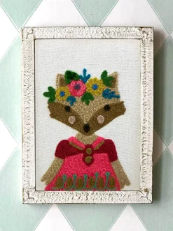 Cristina Oria Cajas Y Bolsas Gourmet|Cajas Y Bolsas Gourmet^Caja Recién Mamá Picoteo & Cuadros Bordados